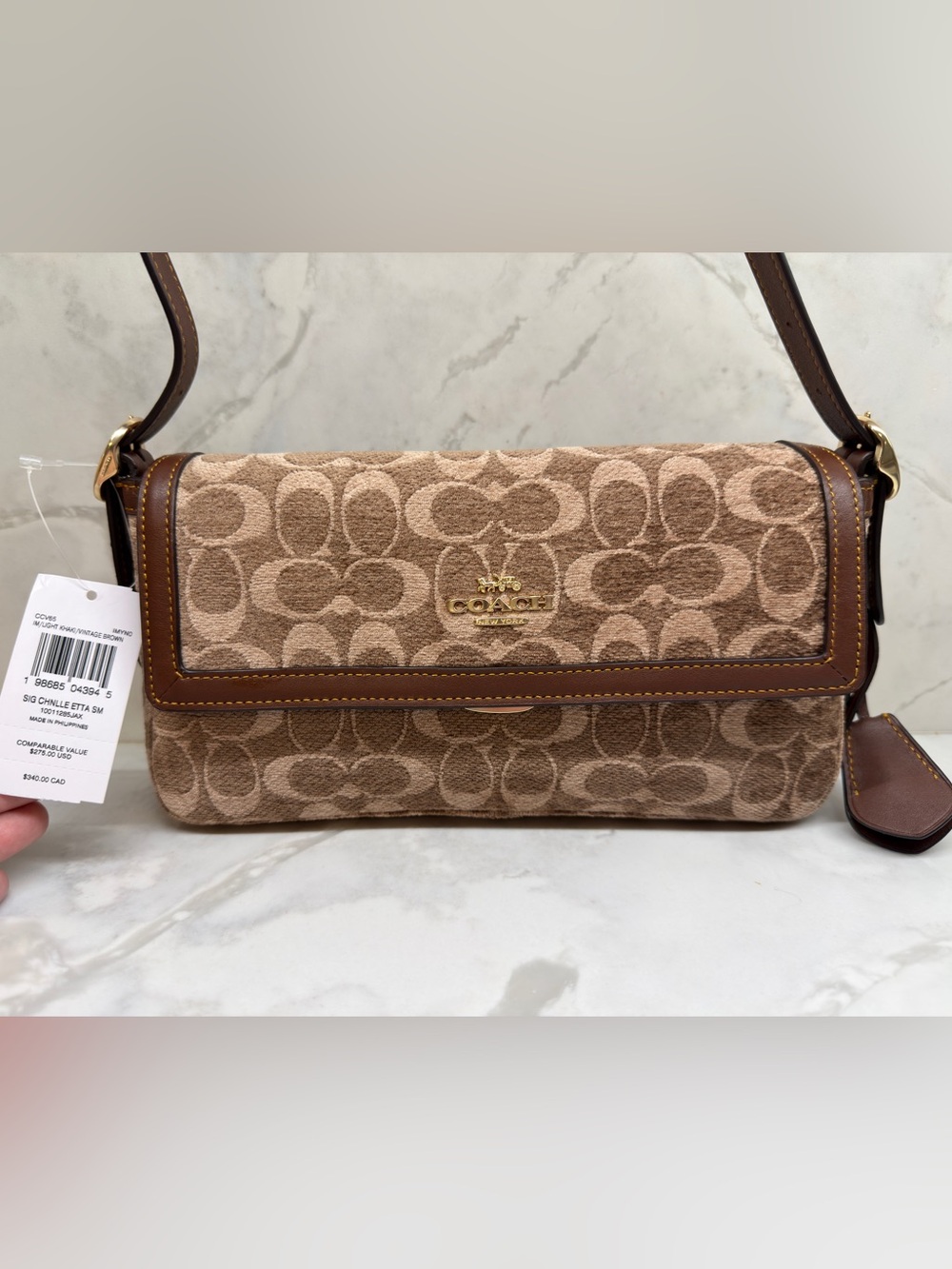 Coach Small Etta Flap Bag